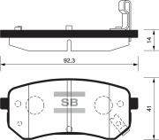 Sangsin brake SP1189