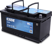 EXIDE EK950 Батарея аккумуляторная 95А/ч 850А обратная полярн. стандартные (Европа) клеммы