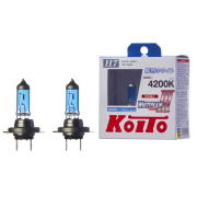 KOITO P0755W H7 12V 55W (100W) 4200K, упаковка 2 шт.